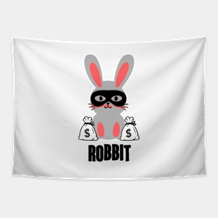 Robbit The Bad Bunny! Tapestry