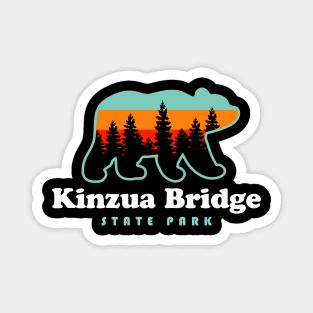 Kinzua Bridge State Park Camping Mount Jewett Pennsylvania Magnet