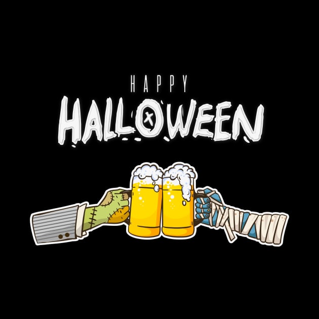 Happy Halloween Cheers by OzInke