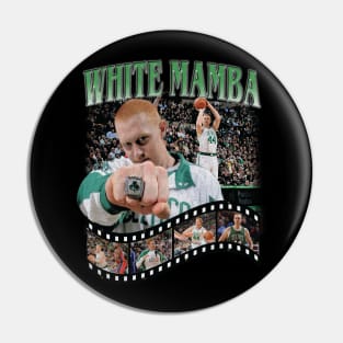 Brian Scalabrine White Mamba Vintage Pin