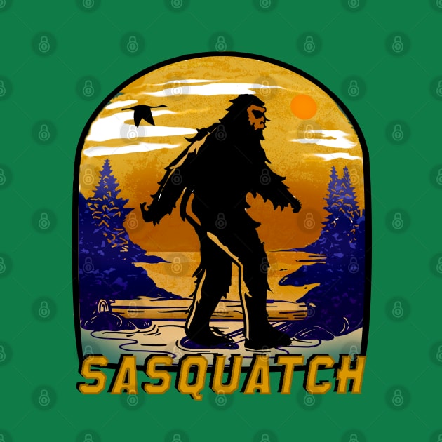 Sasquatch by Midcenturydave