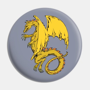 Golden Dragon Pin