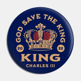 King Charles III Pin