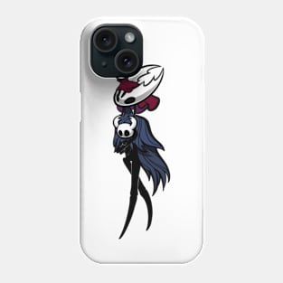 Hornet, the Hollow knight, and the little ghost Phone Case