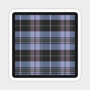 Grunge Aesthetic Arable 1 Hand Drawn Textured Plaid Pattern Magnet