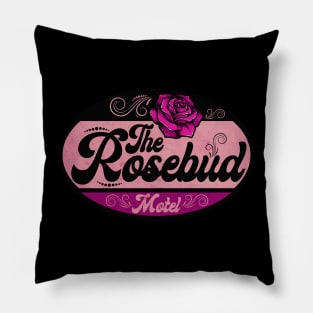 Vintage Rosebud Purple Pillow