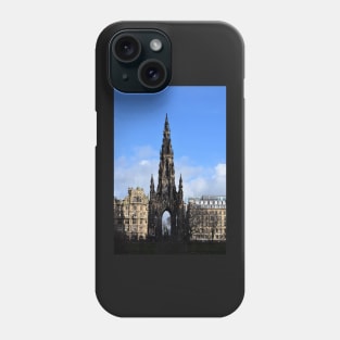 Scott Memorial, Edinburgh, Scotland Phone Case