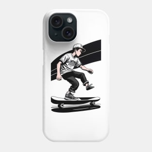 Skateboarder Phone Case