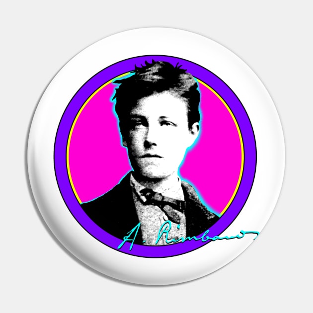 Rimbaud Pin by Retro-Matic