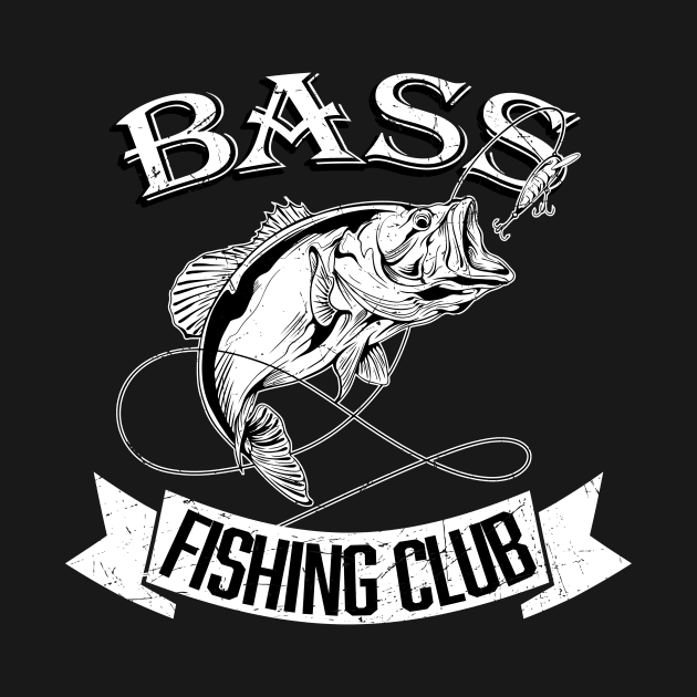 Bass Fishing Club by Foxxy Merch