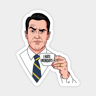I Hate Mondays Magnet