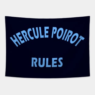 Hercule Poirot Rules Tapestry