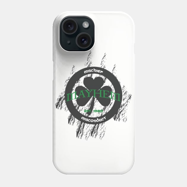 Mischief & Mayhem Option 3 Phone Case by The401kSG