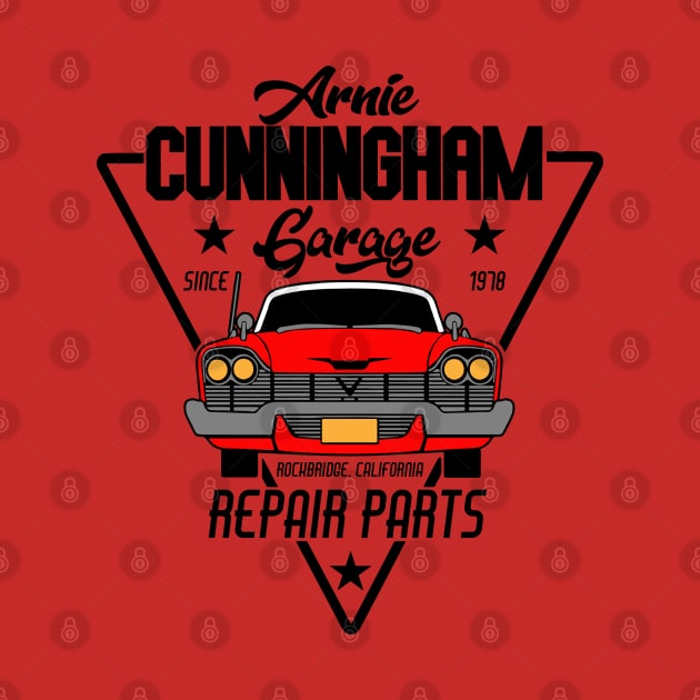 Arnie Cunningham Garage by carloj1956