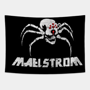 Maelstrom Cyber Gang Logo Tapestry