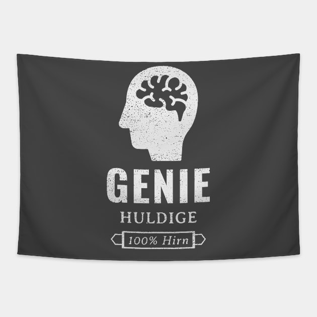 Genie, huldige, 100% Hirn Tapestry by Pirino