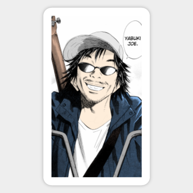 Kenji Endo Yabuki Joe th Century Boys Sticker Teepublic Kenji Endo Yabuki Joe th Century Boys Sticker Teepublic