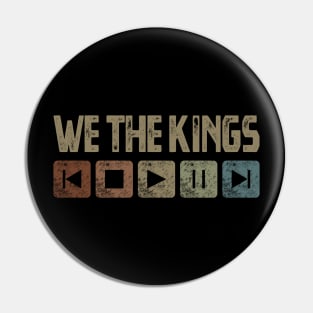 We The Kings Control Button Pin