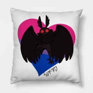 [Pride Cryptids] Mothman Pillow