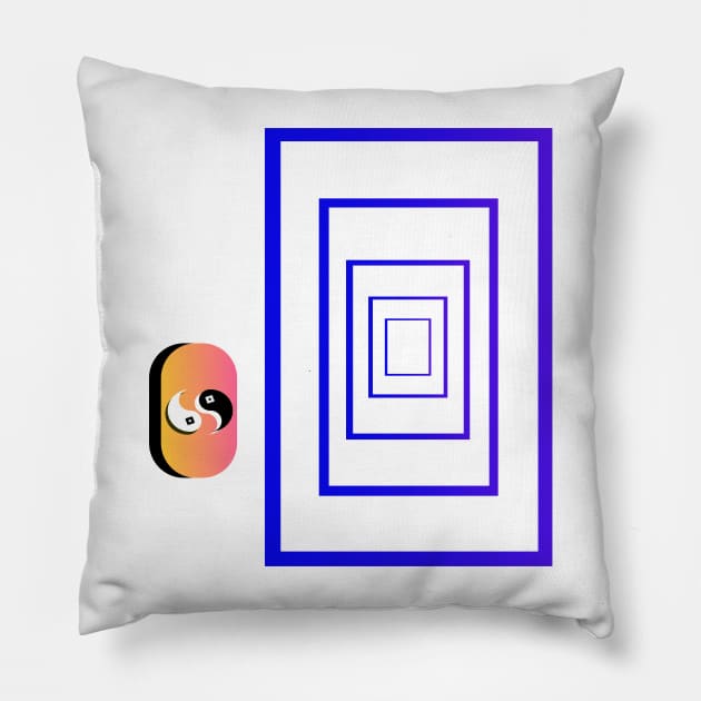 open JKD - yin & yang Pillow by jaml-12