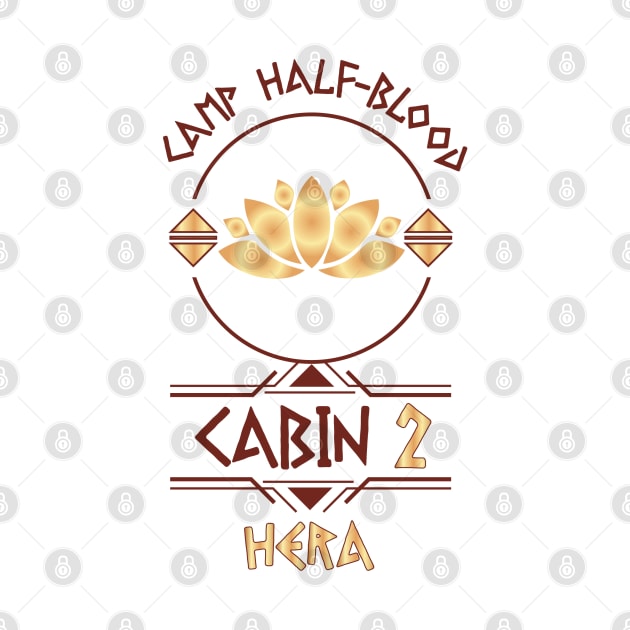 Cabin #2 in Camp Half Blood, Child of Hera – Percy Jackson inspired design by NxtArt