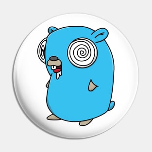 Mindless gopher Pin