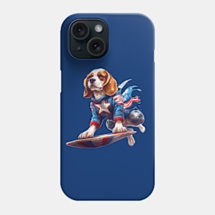 mighty superhero dog Phone Case