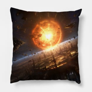 Cosmic Conquest Pillow