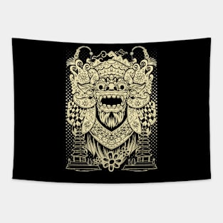 Barong Bali Ilustration 07 Tapestry