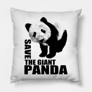 SAVE THE GIANT PANDA Pillow