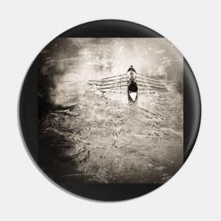 The Rowers - Vintage Photo Pin