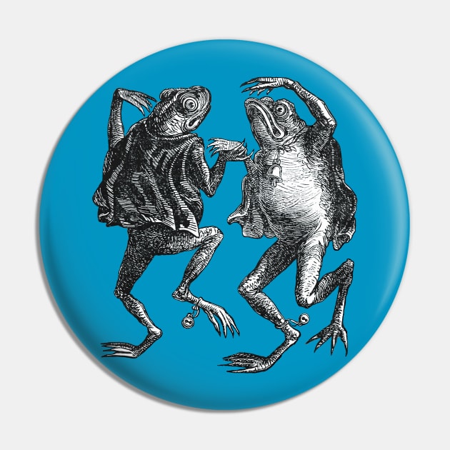 Toads Dancing On The Sabbath Dictionnaire Infernal Illustration Pin by taiche