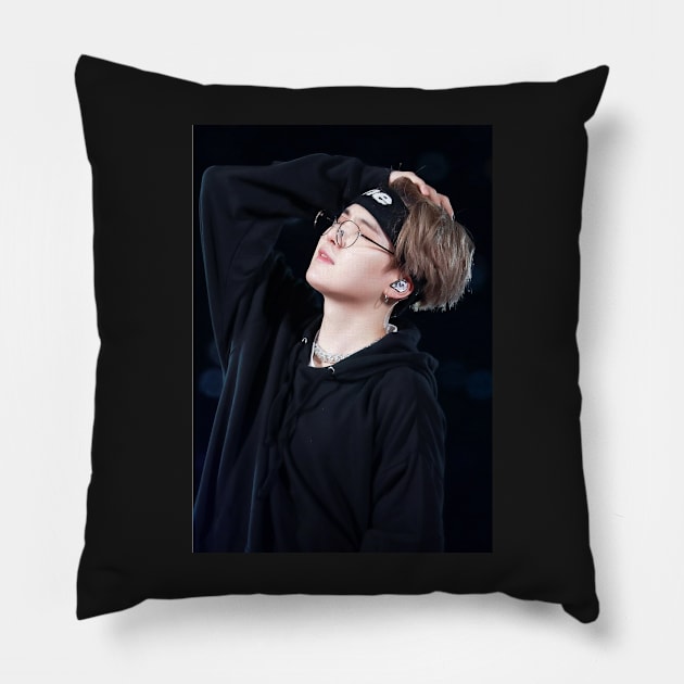 Suga Min Yoongi BTS Pillow by Athira-A