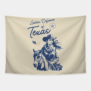 Ladies Defense of Texas Tapestry