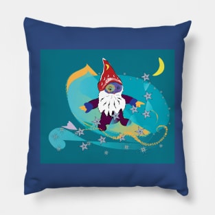 Surf dwarf Pillow