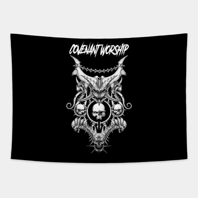 COVENANT WORSHIP BAND Tapestry by Angelic Cyberpunk