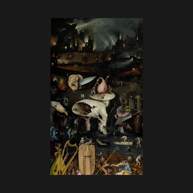 Hell, The Garden of Earthly Delights - Hieronymus Bosch by themasters
