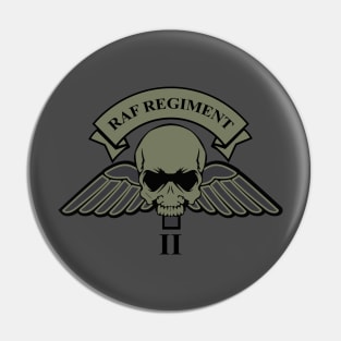 RAF Regiment 2 Squadron (subdued) Pin