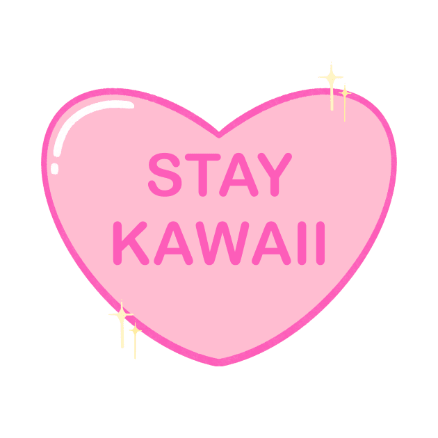 Stay Kawaii heart by Cuteful