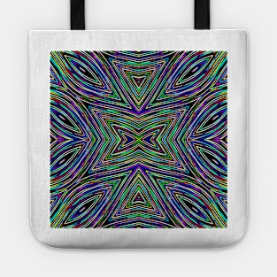 neon lotus petals Tote