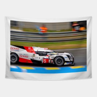 Toyota TS050-Hybrid no5 24 Hours of Le Mans 2016 Tapestry