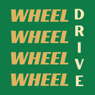 4 Wheel Drive Rebus Word Puzzle T-Shirt