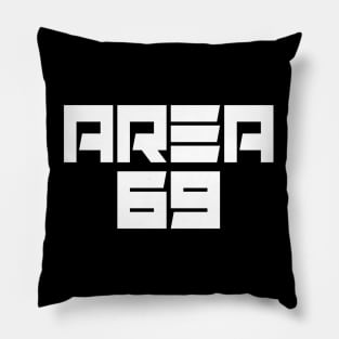 Ufo Tee Area 69 Pillow