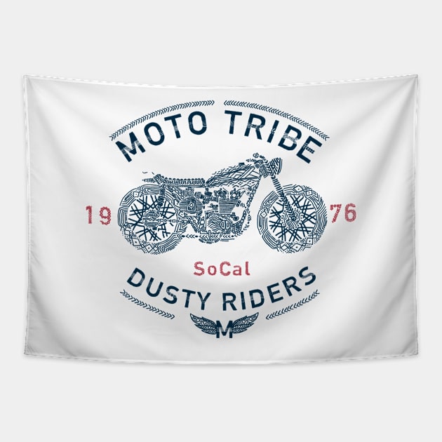 Moto Tribe Tapestry by Alt.Ink LLC