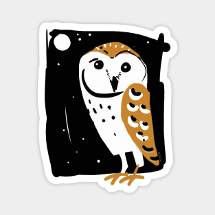 Barn Owl #1 Magnet