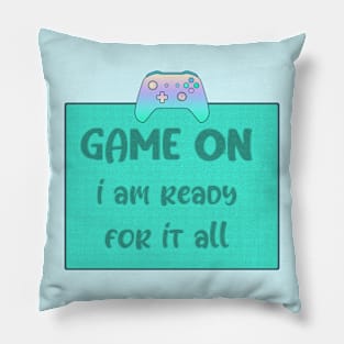 Pastel Goth Game On Pillow