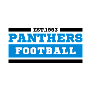 Panthersss Football Est.1993 New Edition T-Shirt