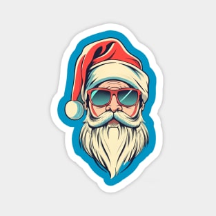 santa claus with glasses Magnet