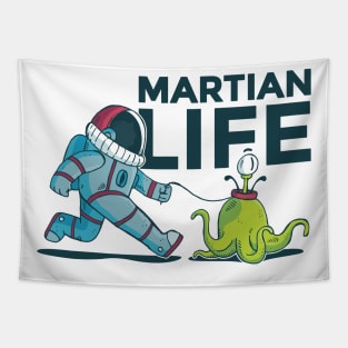 Martian life Tapestry