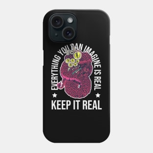 scary snake death Phone Case